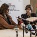 French Foreign and European Affairs Minister, Catherine Colonna (R) and Semerita Sewasew (L), Ethiopia State Minister of Finance shake hands during a signing ceremony between the Ethiopian and French government at the Embassy of France in Addis Ababa, Ethiopia, on January 13, 2023. (Photo by Amanuel Sileshi / AFP)