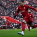 Liverpool’s Uruguayan striker Darwin Nunez runs with the ball during the English Premier League football match between Liverpool and Chelsea at Anfield in Liverpool, north west England on January 21, 2023. (Photo by Paul ELLIS / AFP) / RESTRICTED TO EDITORIAL USE. NO USE WITH UNAUTHORIZED AUDIO, VIDEO, DATA, FIXTURE LISTS, CLUB/LEAGUE LOGOS OR ‘LIVE’ SERVICES. ONLINE IN-MATCH USE LIMITED TO 120 IMAGES. AN ADDITIONAL 40 IMAGES MAY BE USED IN EXTRA TIME. NO VIDEO EMULATION. SOCIAL MEDIA IN-MATCH USE LIMITED TO 120 IMAGES. AN ADDITIONAL 40 IMAGES MAY BE USED IN EXTRA TIME. NO USE IN BETTING PUBLICATIONS, GAMES OR SINGLE CLUB/LEAGUE/PLAYER PUBLICATIONS. – RESTRICTED TO EDITORIAL USE. No use with unauthorized audio, video, data, fixture lists, club/league logos or ‘live’ services. Online in-match use limited to 120 images. An additional 40 images may be used in extra time. No video emulation. Social media in-match use limited to 120 images. An additional 40 images may be used in extra time. No use in betting publications, games or single club/league/player publications. /