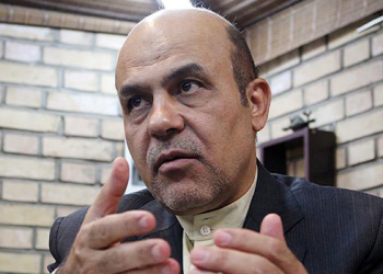 In this undated handout file picture provided by Khabar Online news agency shows, former Iranian deputy of defence minister, British-Iranian national Alireza Akbari, during an interview in Tehran. Akbari was executed after being sentenced to death for “corruption on earth and harming the country’s internal and external security by passing on intelligence”, the judicial news agency Mizan Online reported. (Photo by Khabar Online / AFP)