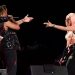 PHILADELPHIA, PENNSYLVANIA – AUGUST 31: Juice Wrld brings Ally Lotti onstage during Made In America – Day 1 at Benjamin Franklin Parkway on August 31, 2019 in Philadelphia, Pennsylvania. (Photo by Kevin Mazur/Getty Images for Roc Nation)