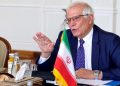 Josep Borrell, the High Representative of the European Union for Foreign Affairs and Security Policy speaks during a meeting with Iran’s Foreign Minister at the foreign ministry headquarters in Iran’s capital Tehran on June 25, 2022. – European Union foreign policy chief Josep Borrell met Iran’s top diplomat today after arriving for talks on efforts to revive the 2015 Iran nuclear deal. Borrell flew in to Tehran on Friday night for a surprise visit aimed at getting the talks back on track three months after they stalled in March amid differences between Iran and the United States. (Photo by ATTA KENARE / AFP)