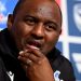 Crystal Palace manager Patrick Vieira speaks during a press conference. (Photo by William WEST / AFP