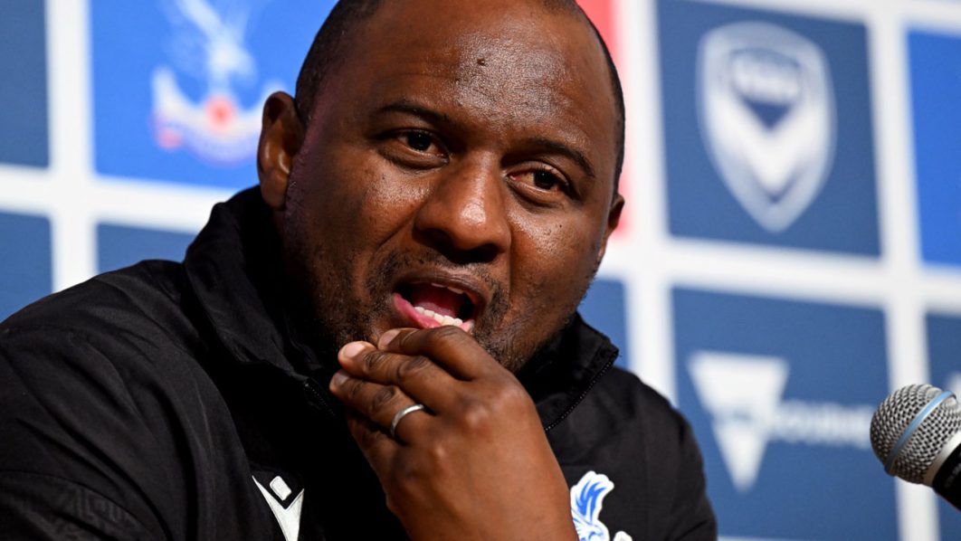 Crystal Palace boss Vieira issues Chelsea warning