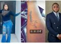 “Just make money and people will worship you” – Actress berates Ubi Franklin for tattooing Davido’s son’s nickname on his hand