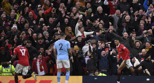 Man United Stun City With Rashford’s Late Winner