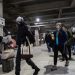 Bundled up commuters make their way to board a Northeast Regional Amtrak train as temperatures reach -7F (-14C) in Boston, Massachusetts, on February 4, 2023. – The northeastern US and Canada are experiencing an Arctic blast that could see some areas record their lowest ever wind chill temperatures. The US National Weather Service (NWS) warned that parts of Maine might see wind chills of minus 60 degrees Fahrenheit (minus 51 degrees Celsius). “This is an epic, generational arctic outbreak,” the NWS office in Caribou, near Maine’s border with Canada, wrote in an advisory. (Photo by Joseph Prezioso / AFP)