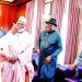 President Muhammadu Buhari (left); former Head of State, Gen. Abdulsalami Abubakar; former President, Goodluck Jonathan and former Head of State,General Yakubu Gowon at the National Coucil of State meeting at the State House Abuja… yesterday  PHOTO: PHILIP OJISUA