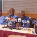 Labour Party leaders in a media briefing in Abuja on Monday, February 27, 2023.