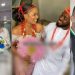 Nigerian lady marries man who was her reading partner in school, their glow-up wow netizens (Video)