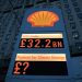 Activists from Greenpeace set up a mock-petrol station price board displaying the Shell’s net profit for 2022, as they demonstrate outside the company’s headquarters in London on February 2, 2023, as the British energy company announce their full-year results. – Shell net profit surged to a record $42.3 billion last year, the British energy giant said Thursday, as Russia’s invasion of Ukraine sent oil and gas prices soaring. The post-tax figure was more than double the amount achieved in 2021, the group’s earnings statement revealed. (Photo by Daniel LEAL / AFP)