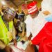 NNPP presidential Candidate Rabiu Kwankwaso casting his vote