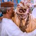 Vice president Yemi Osinbajo and APC presidential candidate Bola Tinubu.