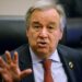 (FILES) UN Secretary-General Antonio Guterres (Photo by MICHAEL TEWELDE / AFP)