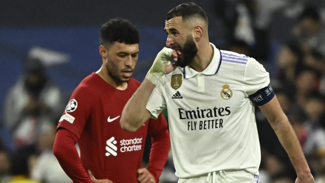 Benzema guides Madrid past Liverpool to reach Champions League quarters