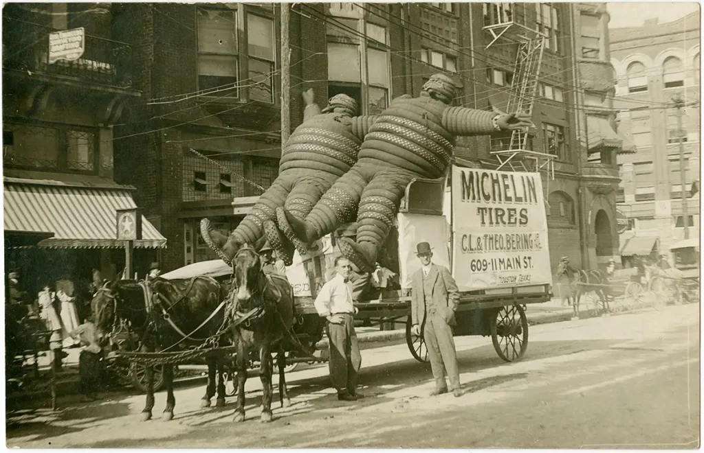 Terrifying Photos of the Original Michelin Man