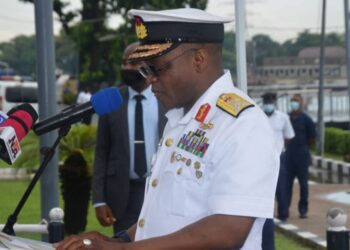 Chief of Naval Staff, Vice Admiral Awwal Zubairu Gambo. Photo/TWITTER/NIGNAVYTODAY