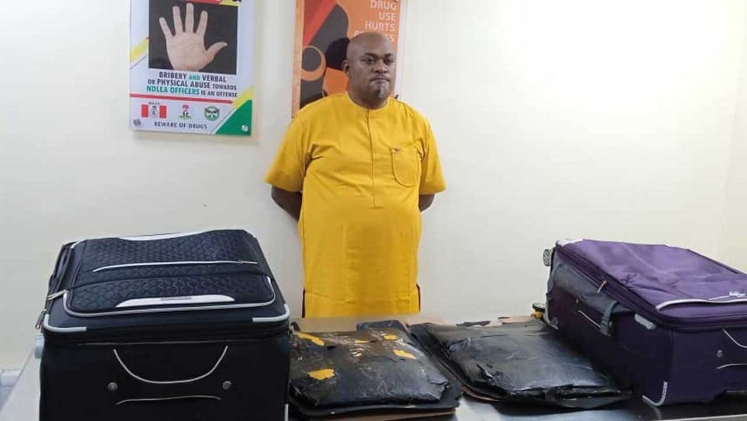 NDLEA nabs India-bound businessman with 9.40kg heroin at Lagos airport