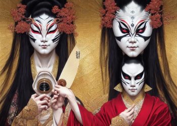 Kabuki Mask: Ancient Japanese Theatrical Culture