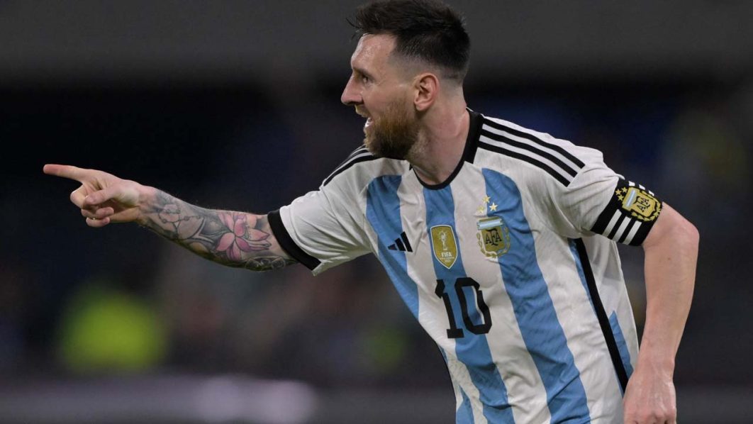 Messi scores 100th Argentina goal in Curacao romp