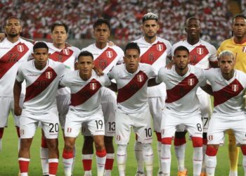 Peru national football team PHOTO: AFP