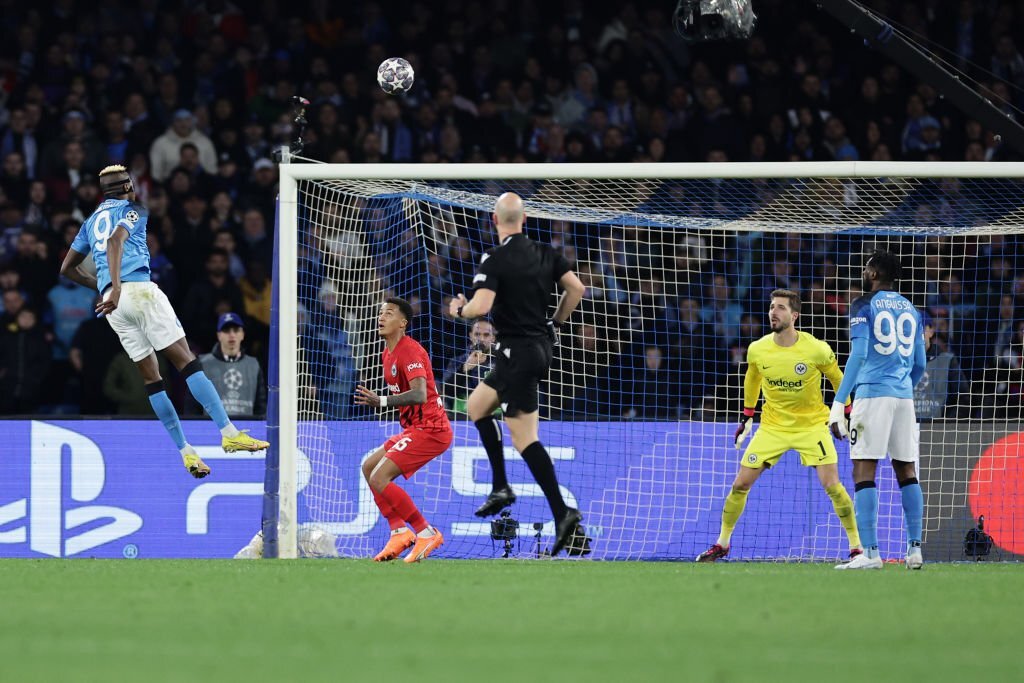 Osimhen beats De Bruyne, Benzema to Champions League Goal of the Week award