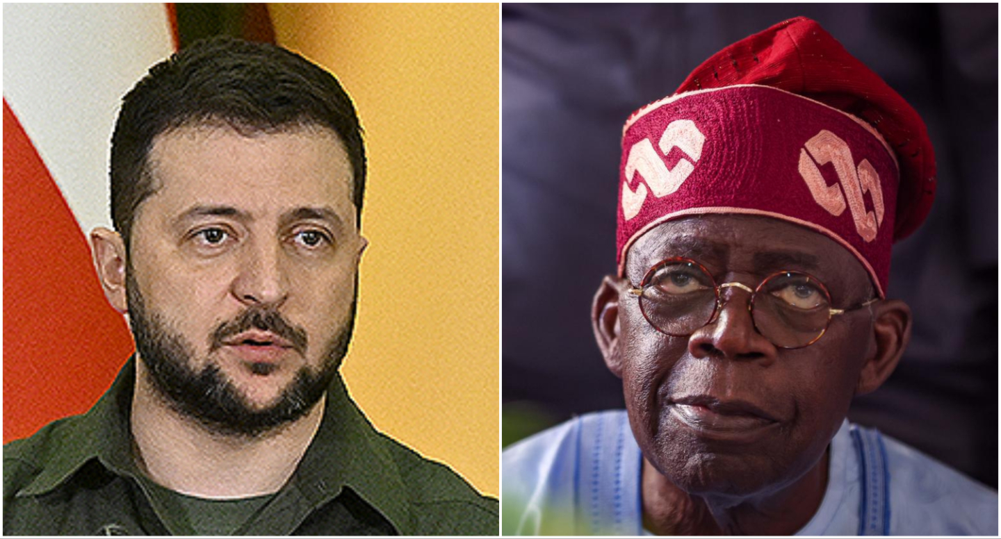 Zelensky Congratulates Tinubu, Says Ukraine-Nigeria Relations Will Be Strengthened