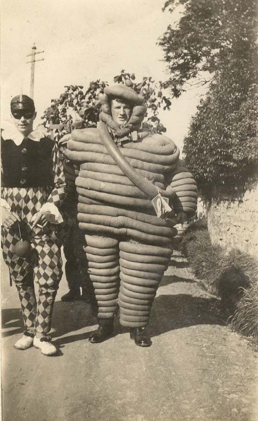 Terrifying Photos of the Original Michelin Man