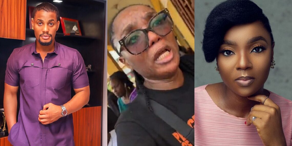 “Is this supposed to be funny?” – Netizens blast actor Alexx Ekubo as he makes fun of colleague Chioma Akpotha’s ordeal during presidential election, she reacts