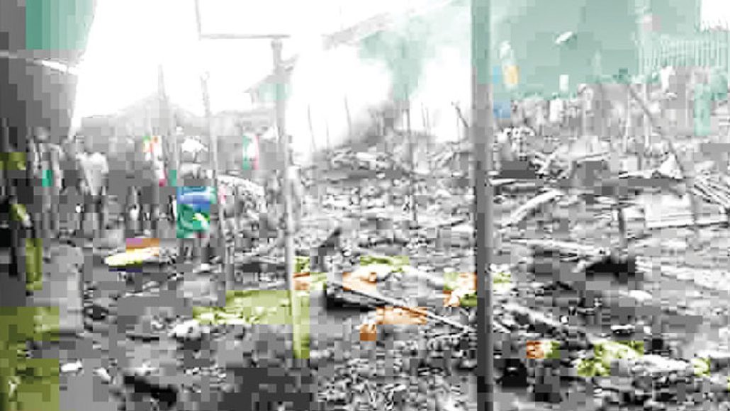 Fire razes 200 shops in Port Harcourt market