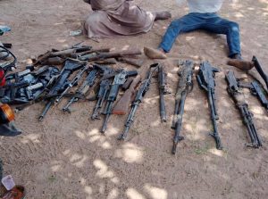 Troops eliminate 3 bandits, recover weapons in Zamfara