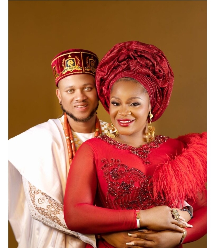 Actress Uche Ogbodo and husband, Bobby Maris expecting second child