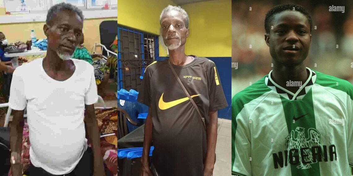 Former Super Eagles star, Emmanuel Ebiede down with Hepatitis B and swollen stomach