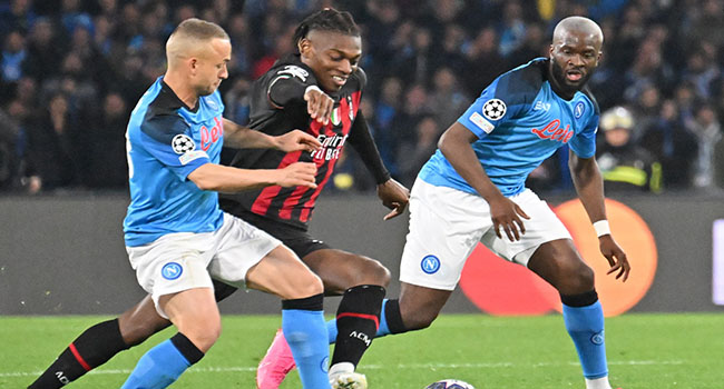 AC Milan Hold Napoli To Reach Champions League Last Four