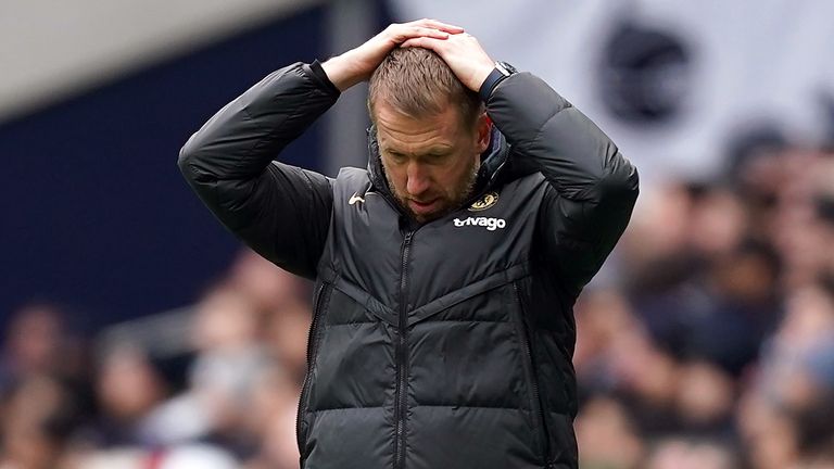 Graham Potter has been sacked by Chelsea