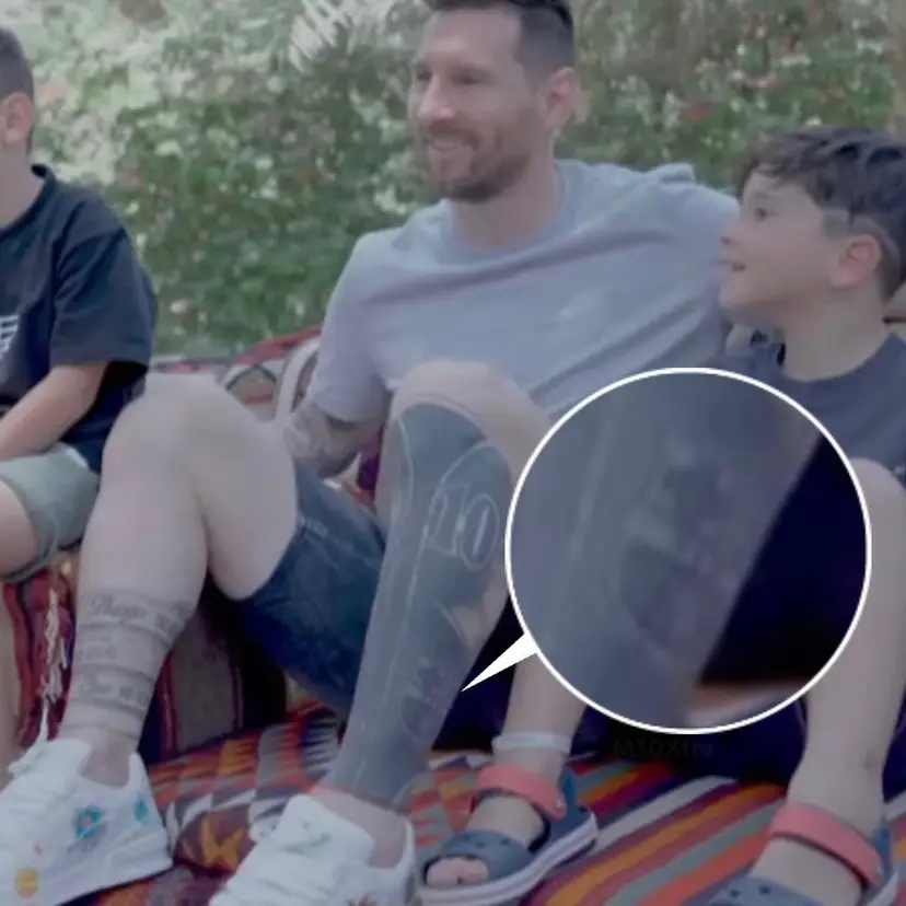 Messi apparently tattooes Barca shield amid comeback rumours