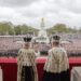 A handout photo taken and released on May 6, 2023 by Buckingham Palace shows Britain’s Queen Camilla and Britain’s King Charles III standing on the balcony of Buckingham Palace, following their Coronation Ceremony, in central London. – The set-piece coronation is the first in Britain in 70 years, and only the second in history to be televised. Charles will be the 40th reigning monarch to be crowned at the central London church since King William I in 1066. Outside the UK, he is also king of 14 other Commonwealth countries, including Australia, Canada and New Zealand. Camilla, his second wife, will be crowned queen alongside him and be known as Queen Camilla after the ceremony. (Photo by CHRIS JACKSON / BUCKINGHAM PALACE / AFP)