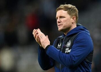 Newcastle manager Eddie Howe (AFP/Oli SCARFF)