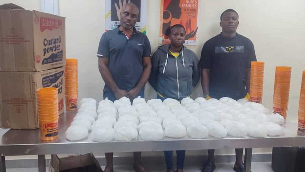 NDLEA intercepts N567m UK-bound meth