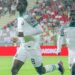 Golden Eaglets celebrating a goal against South Africa in their last group game of the ongoing Algeria 2023 African U-17 Cup of Nations.