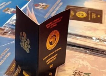 Today signifies the launch of the new ICAO-Complaint Nigerian Temporary Passport (NTP). The NTP is a travel document designed for a one-way trip to Nigeria only. The NTP 4-page booklet will now replace the unstandardized Emergency Travel Certificate (ETC). Photo; TWITTER/RAUFAAREFBESOLA