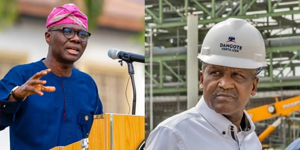 “Dangote came to Lagos empty handed 45 years ago” – Sanwo-Olu