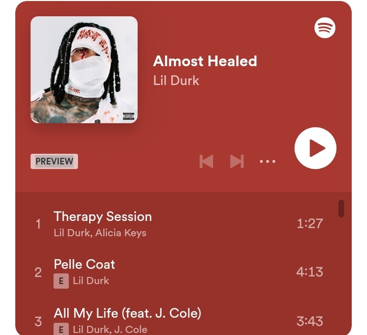 Lil Durk Finally Drops His New Album, “Almost Healed”