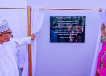 Unveiling of N21 billion Presidential Wing of the State House Medical Centre