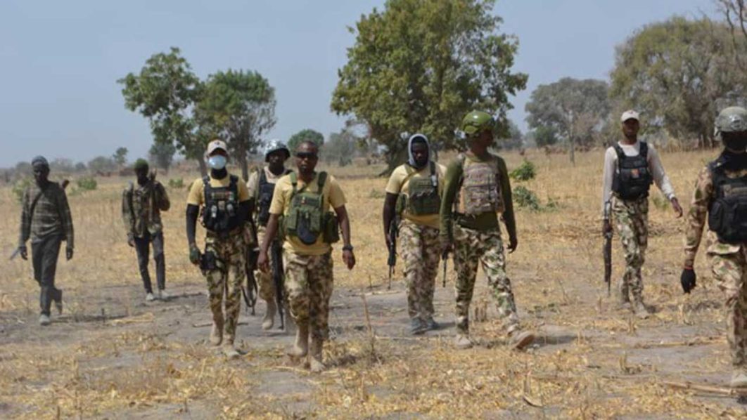 Nigerian Troops uncover ISWAP underground armoury in Sambisa forest