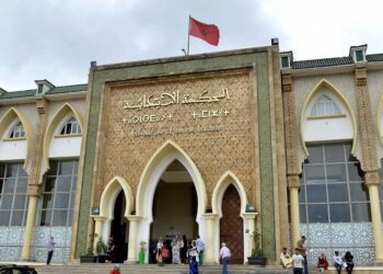 The court house in Sale, Morocco. (AFP)