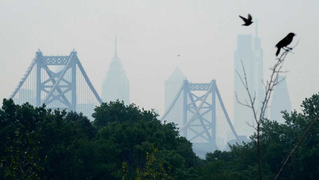 Canada wildfires shroud New York in apocalyptic haze