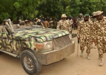 Nigerian army. Photo/ facebook/NigerianArmy