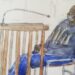 (FILES) This file photograph taken on May 20, 2020, shows a courtroom sketch of Felicien Kabuga, one of the last key suspects in the 1994 Rwandan genocide as he appeared publicly for the first time at The Court of Appeal in Paris.(Photo by Benoit PEYRUCQ / AFP)