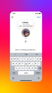 share music on Instagram Notes