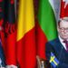 US Secretary of State Antony Blinken (L) and Sweden's Foreign Minister Tobias Billstrom attend an informal meeting of NATO Foreign Affairs Ministers at The Oslo City Hall in Oslo, Norway on June 1, 2023. (Photo by Lise ASERUD / POOL / AFP)